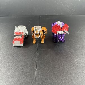 Transformers Lot Of 3 Autobots - Dinosaurs - Optimus Prime